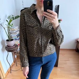 FENDI vintage logo brown jacket size M