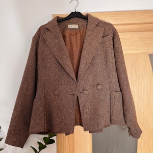 Macron Khanh Vintage Wolljacke Gr. L