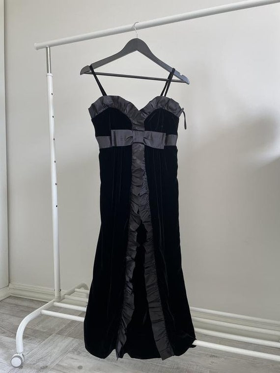 ワンピース MIUMIU BLACK STAIN LONG DRESS Miu Miu Maxi dresses for Women | Online Sale up to 33% off