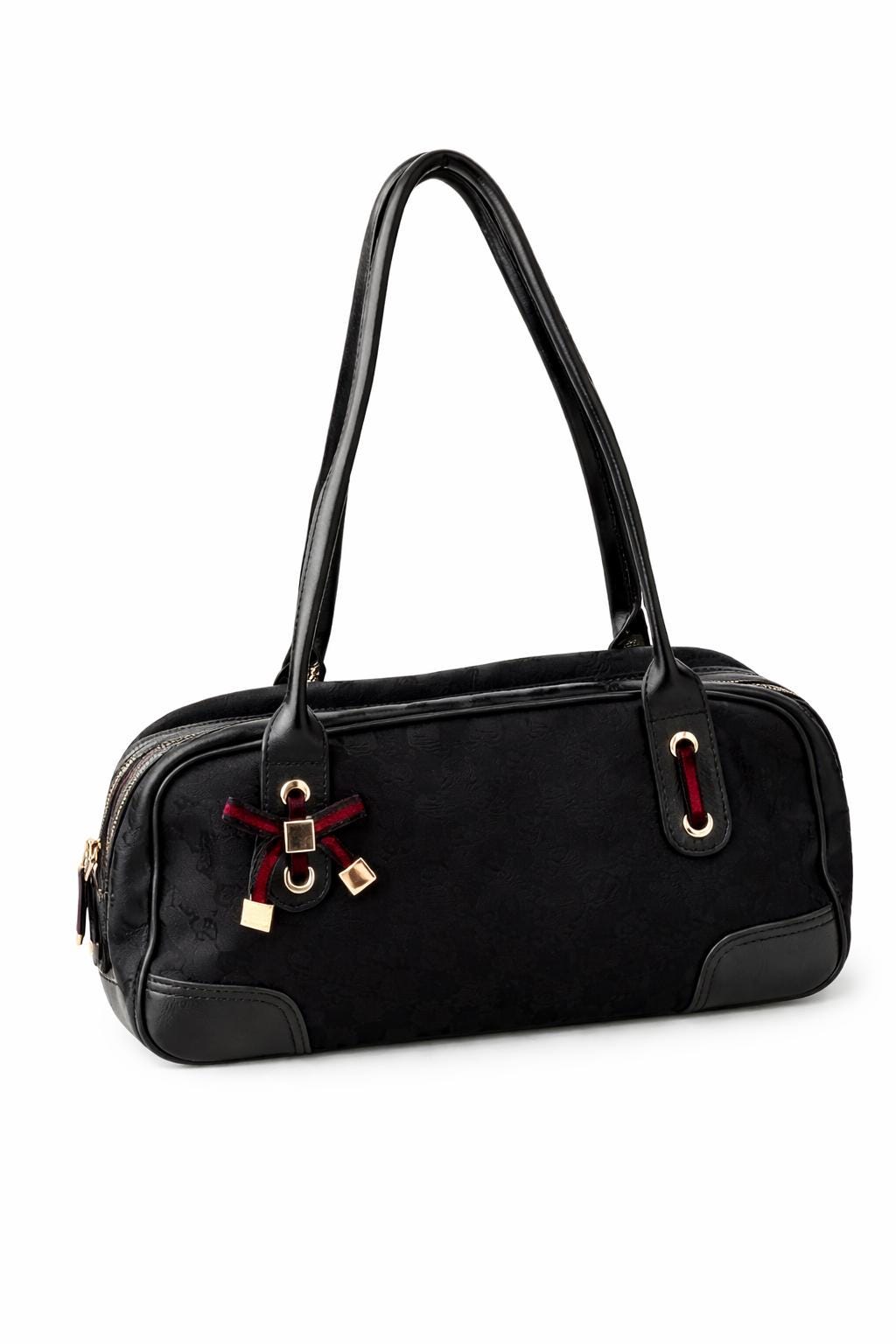 Vintage Gucci Princy Bag 161720 GG Canvas Boston Handbag - Etsy