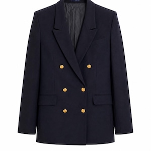 BURBERRYS Vintage Womens Blazer 80s Burberry of London Wool