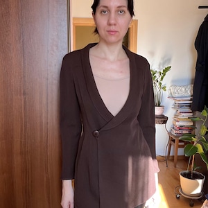 Valentino vintage brown jacket size S