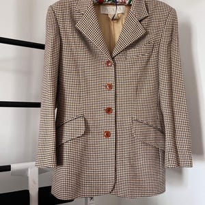 Escada vintage beige jacket blazer size 38 - S
