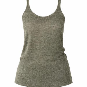 Vintage Isabel Marant metallic khaki tank top size M