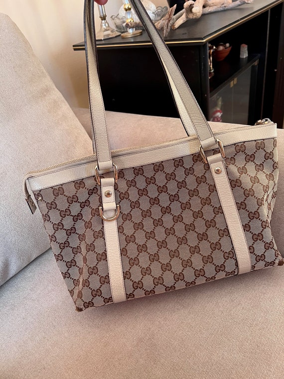 gucci cotton tote bag