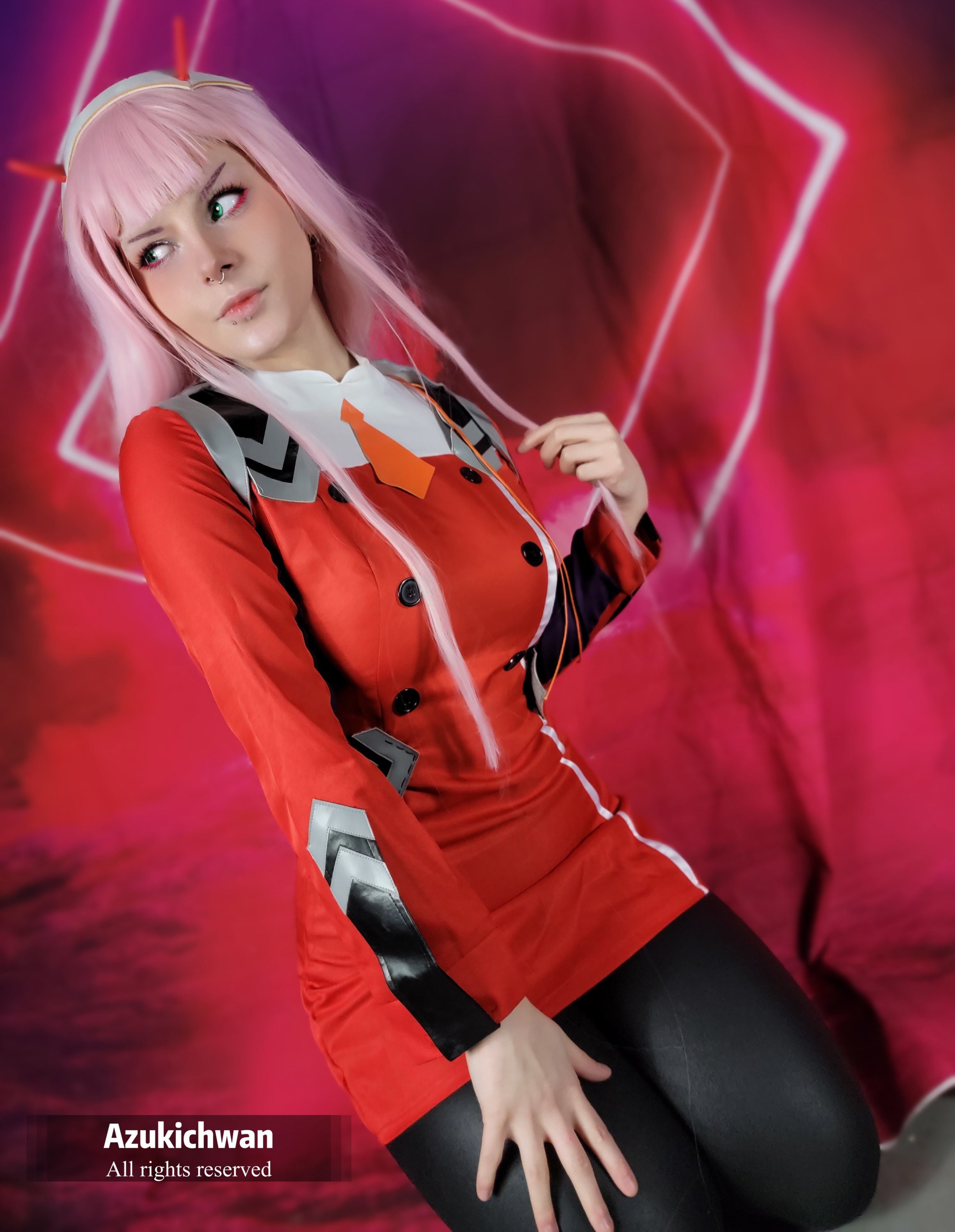 Zero Two Cosplay Costume Darling In The Franxx Klaxosaur Princesssexiezpix  Web Porn