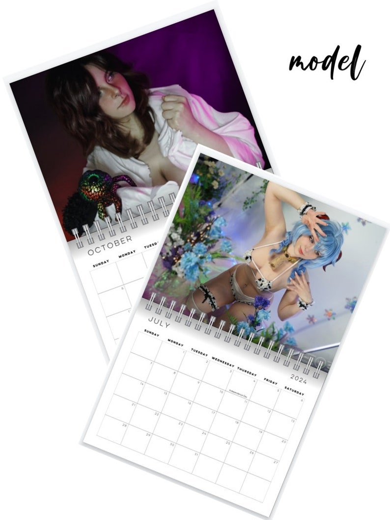 2024 Cosplay Calendar Azukichwan Etsy