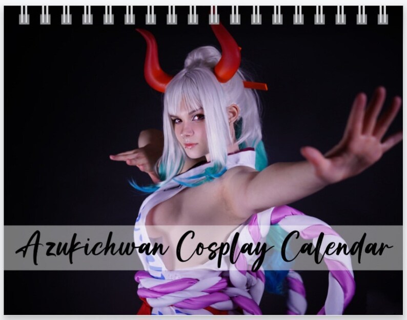 2024 Cosplay Calendar Azukichwan Etsy