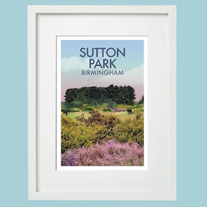 Sutton Park - Birmingham Original Framed Illustration