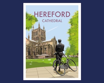 Hereford Cathedral Original Illustration