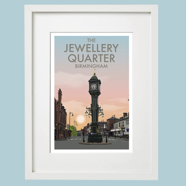 The Jewellery Quarter Framed Picture