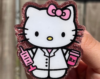 Kitty Pharmacy Tech | Badge reel