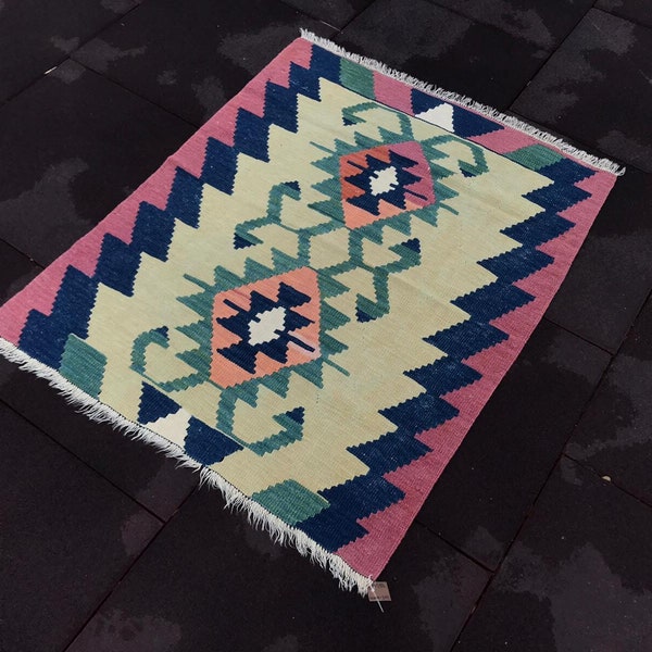 Kilim Bath Mat Etsy UK