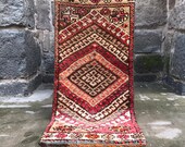 bathmat turkish rug - home decor oriental handmade wool oushak rug runner - rug anatolian, pink rug small, 2x4 rugs for laundry, 2x4.1 ft