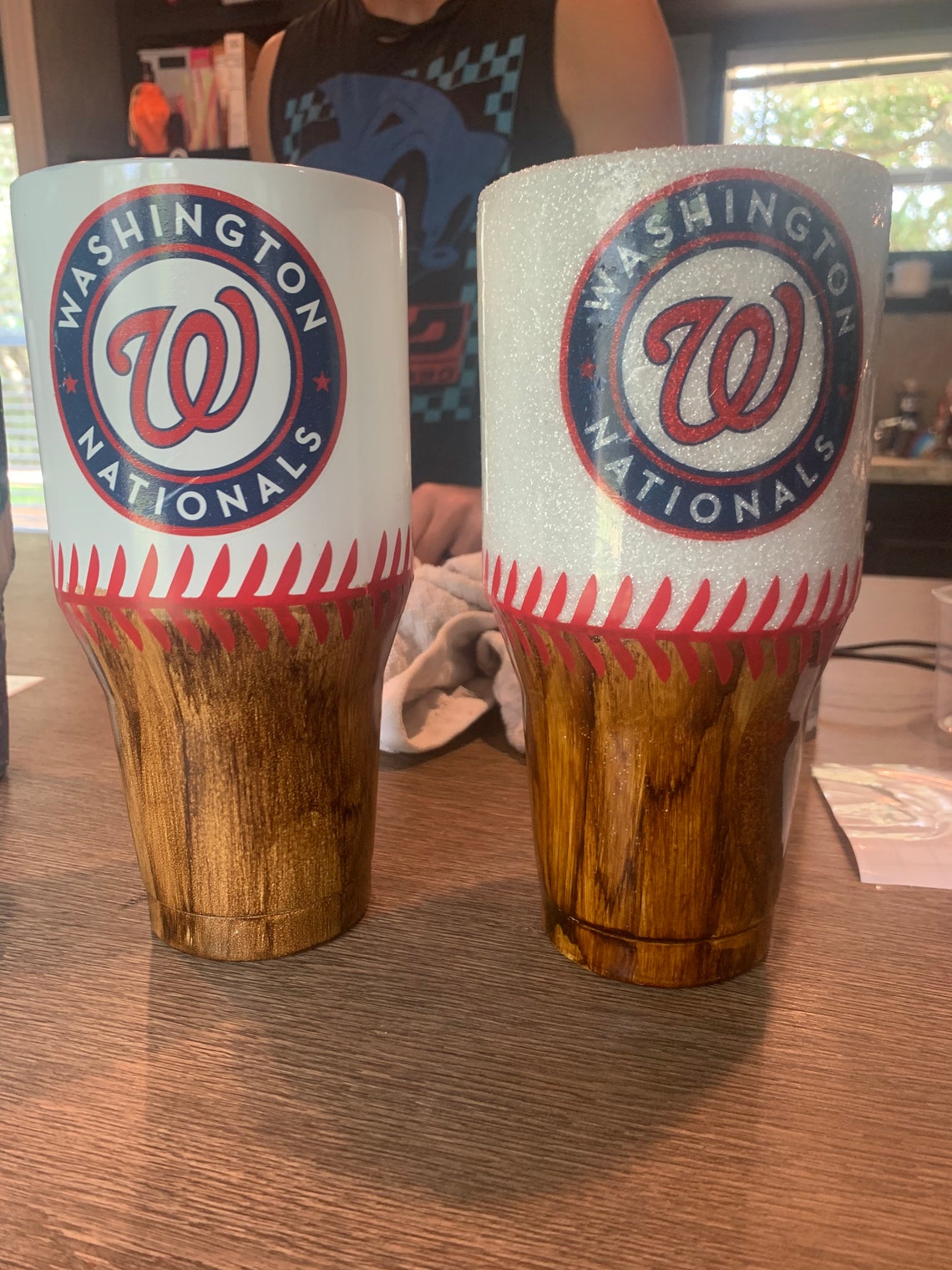 Baseball tumbler Etsy