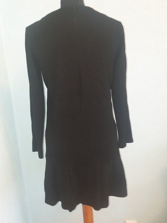 Marimekko Samu Jussi Koski Womens Black Dress Lon… - image 6