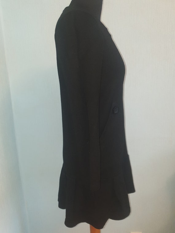Marimekko Samu Jussi Koski Womens Black Dress Lon… - image 5