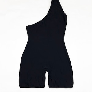 Strongman One Shoulder Wrestling Singlet  - Black - Men&#39;s