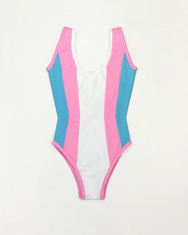 Trans Pride Flag Leotard