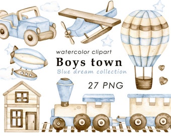Travel Watercolor Clipart Journey Summer Holiday Png World Bon