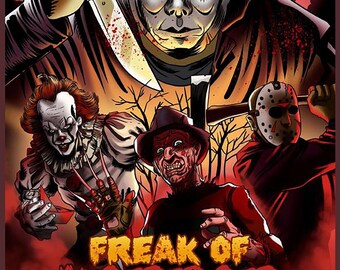 photo Coloring Book Michael Myers Coloring Pages horror coloring book etsy