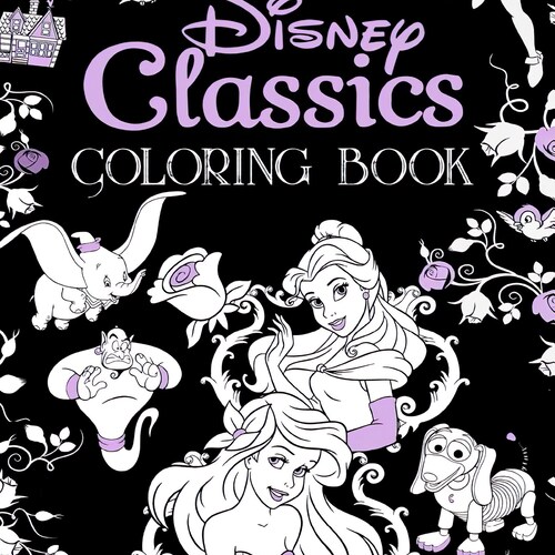 Classic Coloring Book: Great Coloring Book for Kids and Adults - Etsy