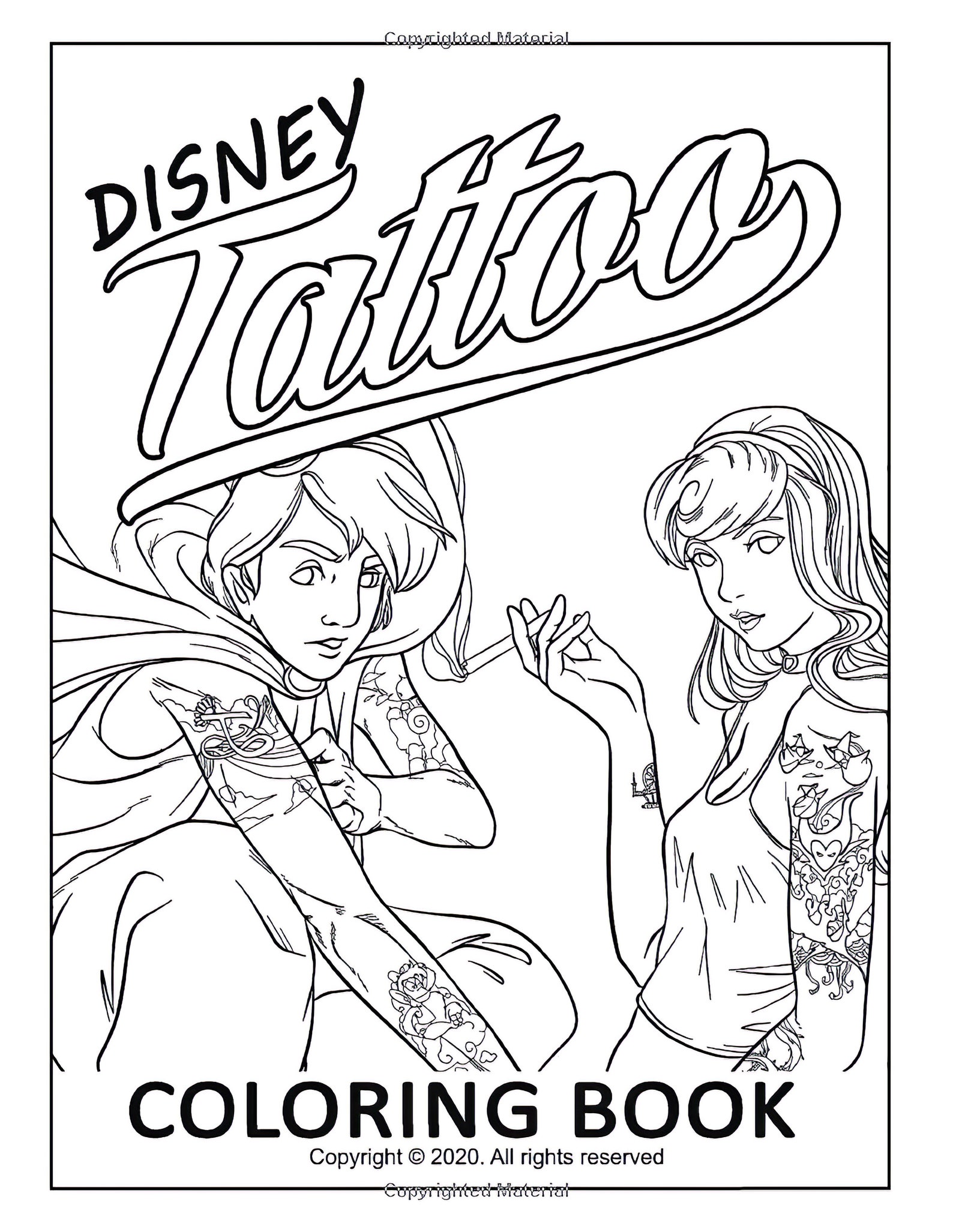 Tattoo Coloring Book: Highly Addictive and Creative Coloring - Etsy