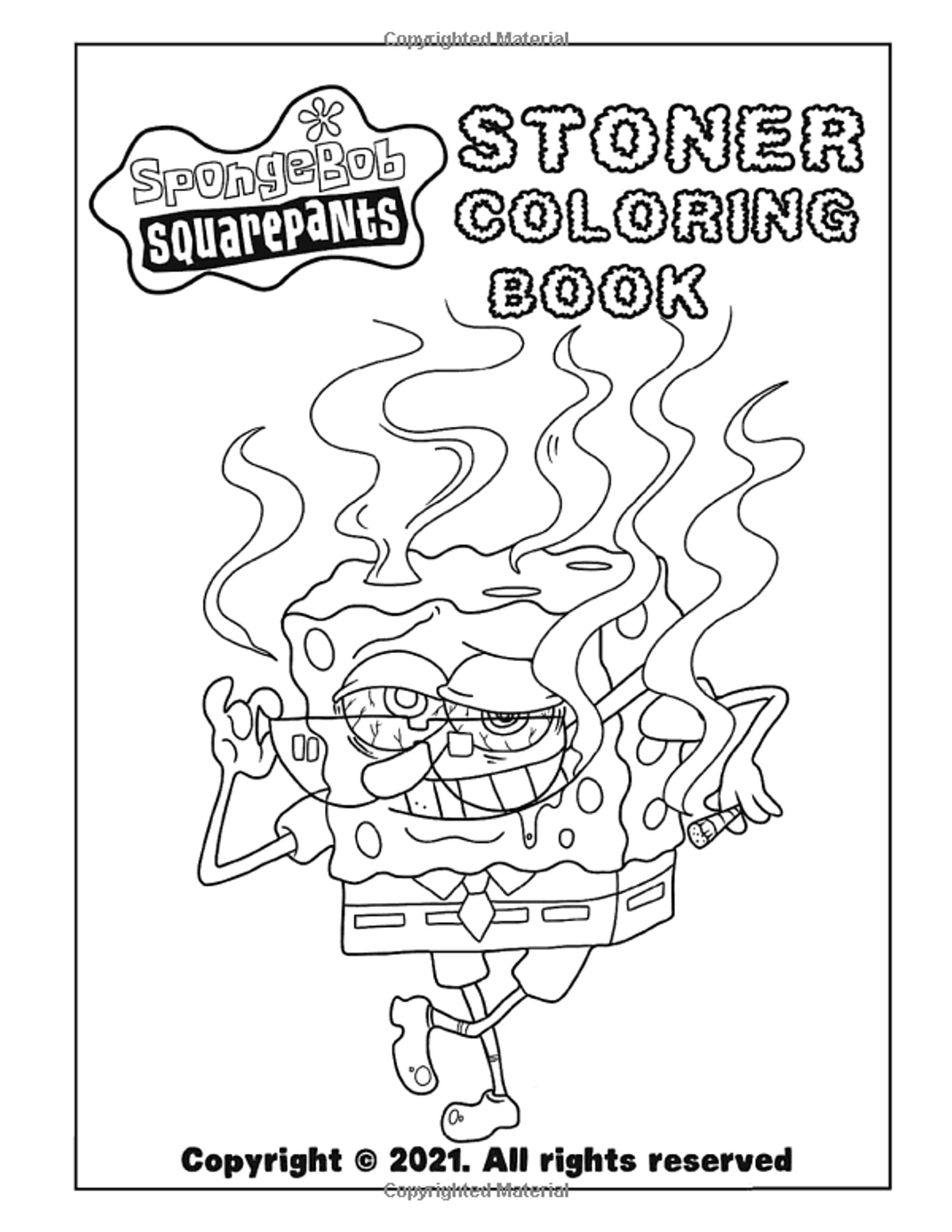 Spongebob Winter Coloring Pages
