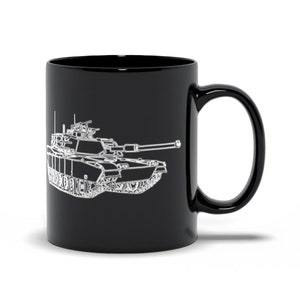 M1 Abrams Tank Kaffeetasse: US Militär Geschenk