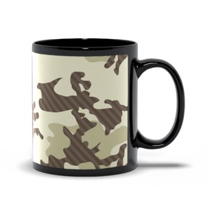 Camo Coffee Mug: Military Hunter Gift