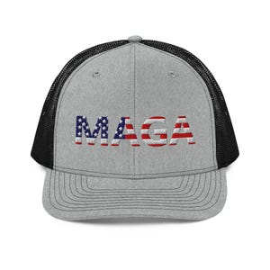 MAGA (Make America Great Again) Hat | Richardson 112 Trucker Hat | MAGA Hat 2024 | Original Maga Hat | Trump Maga  | Patriotic Trucker Hat