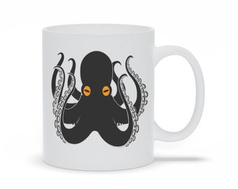 Octopus Coffee Mug | Cute Octopus Mug | Octopus Coffee Cup | Octopus Cup | Octopus Lover Gift | Animal Coffee Mug | Octopus Gifts