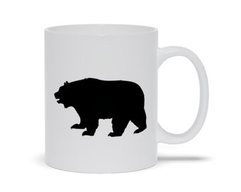 Black Bear Coffee Mug: Wildlife Ceramic Mug