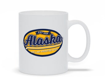 Alaska Kaffeebecher: The Last Frontier State, Abenteuer Geschenk