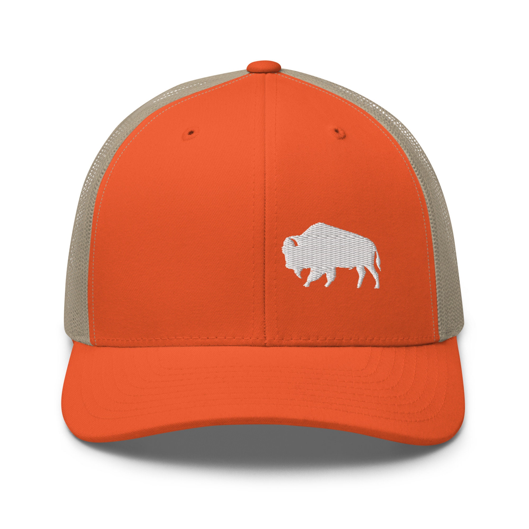 Buffalo Hat Bison Hat Buffalo Trucker Hat Bison Trucker Hat Hat With