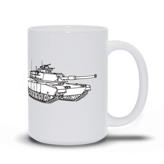 M1 Abrams Tank Coffee Mug: US Military Veteran Gift - Etsy