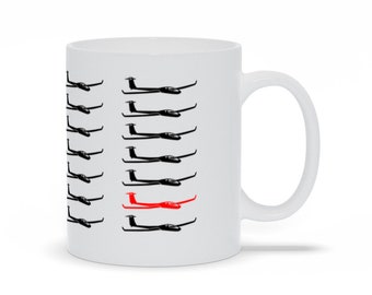 Glider Fleet Coffee Mug: Aviation Enthusiast Gift