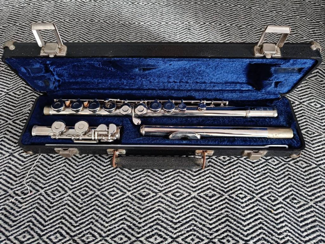 Vintage W.t.armstrong Flute Model 104 Etsy