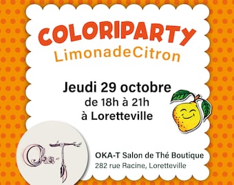 COLORIPARTY October 29 - Loretteville