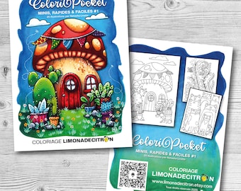 PDF version of ColoriPocket Volume 1 -- Download and print