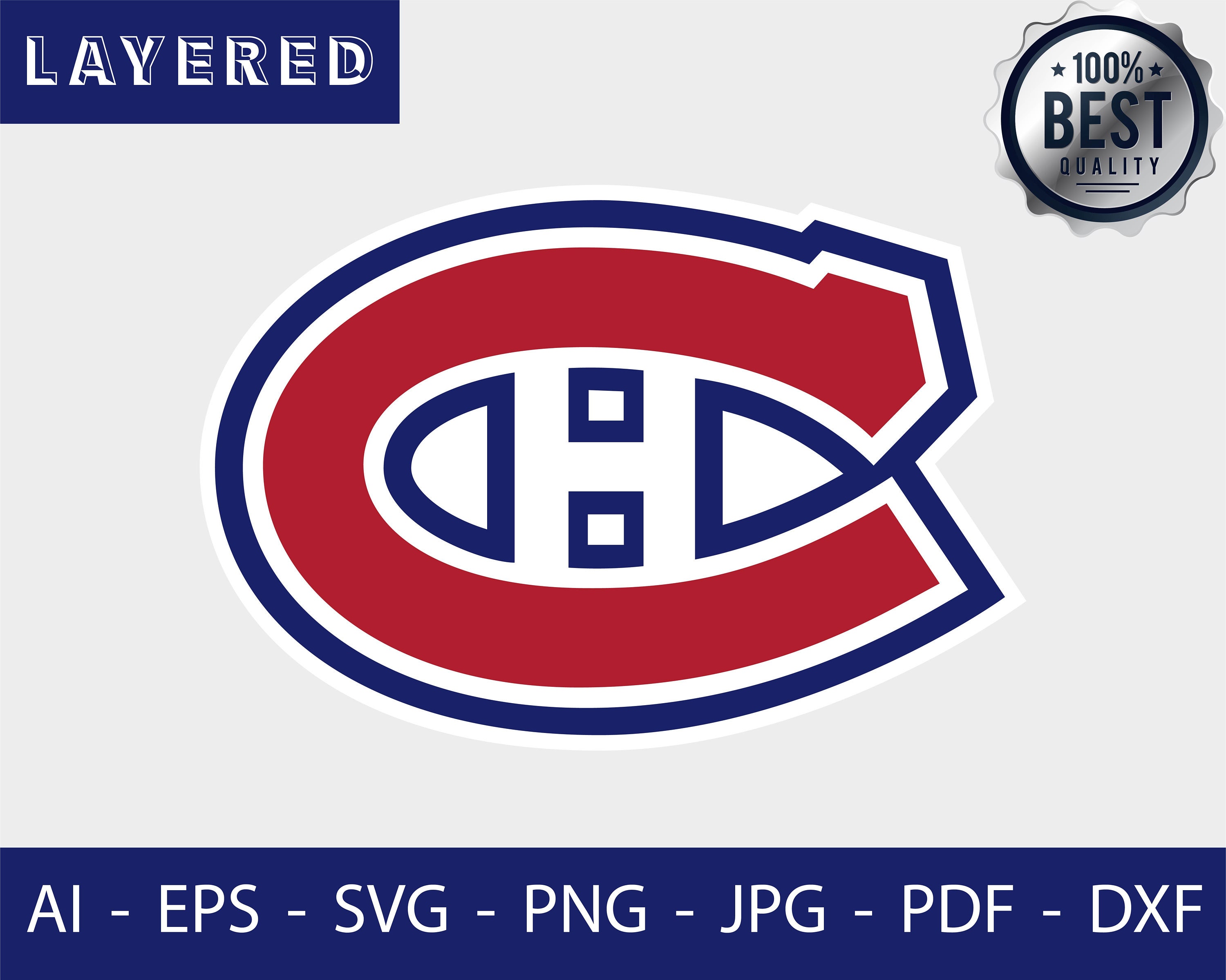 Montreal Canadiens Logo svg, Montreal Canadiens cut file, Canadiens v…