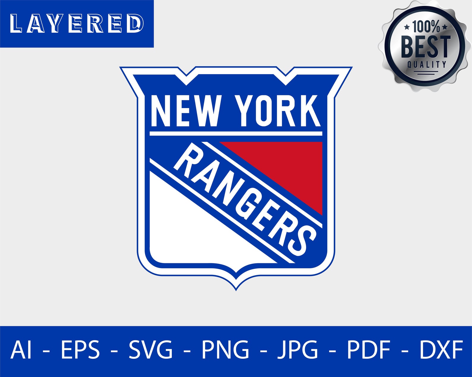 New York Rangers Logo svg NY Rangers cut file New York | Etsy