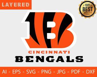 Bengals Cricut Cut | Etsy