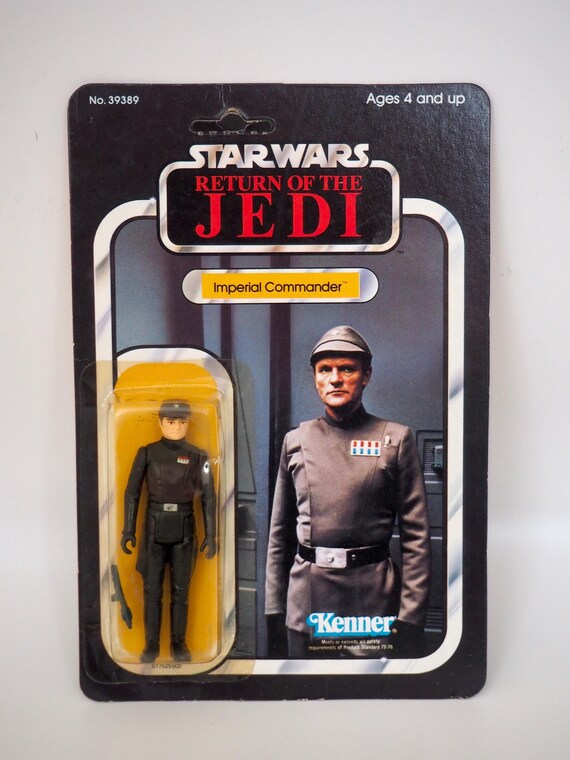 1983 Star Wars ROTJ Imperial Commander Vintage Kenner Action