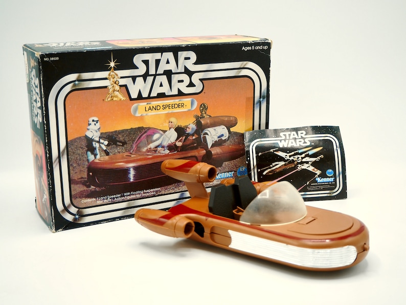 1978 Star Wars Landspeeder Vintage Kenner Vehicle W/ Original Etsy
