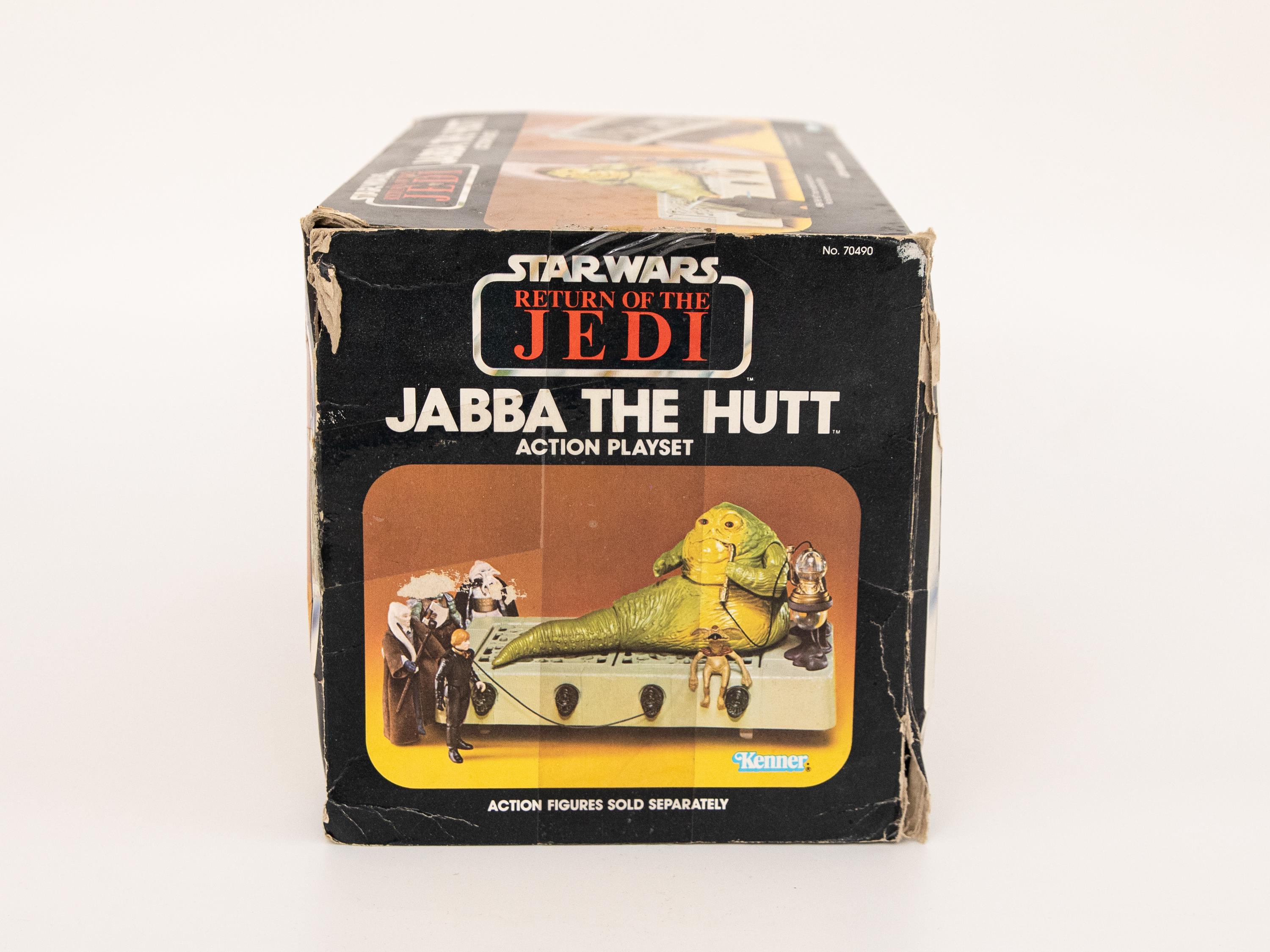 action playset vintage jabba the hutt