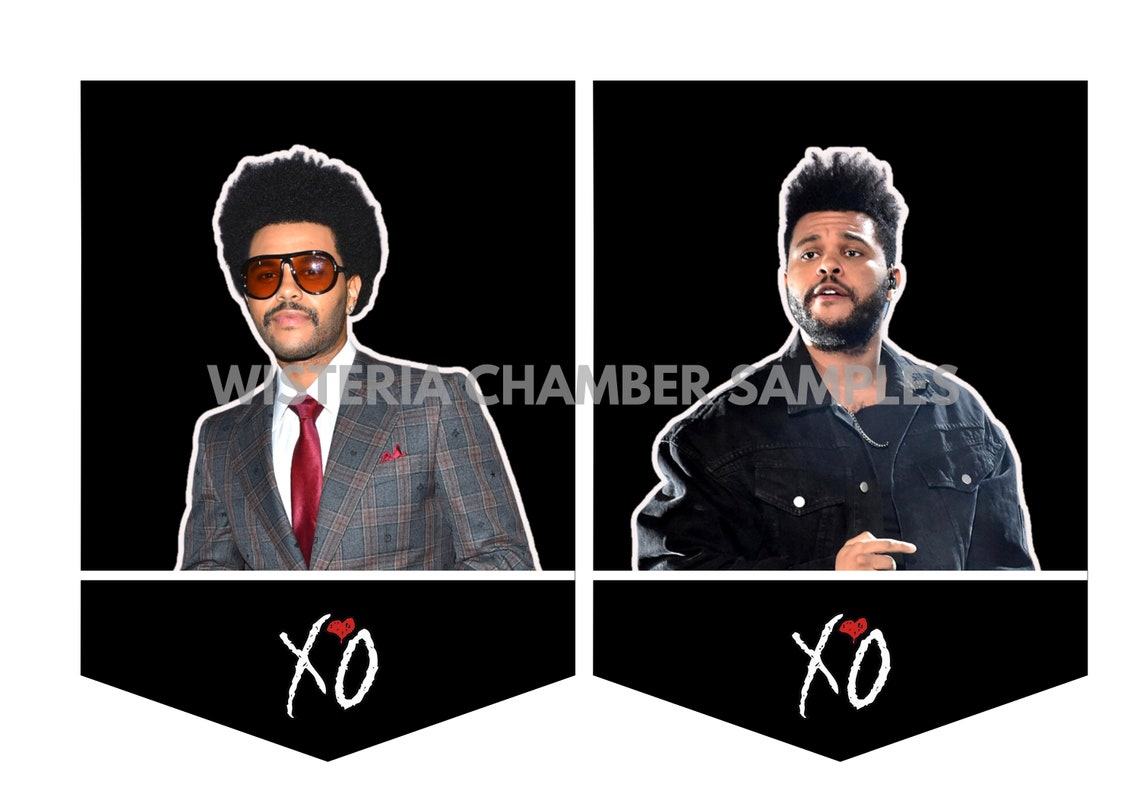 The Weeknd Banner Flag Digital Download The Weeknd Party Etsy