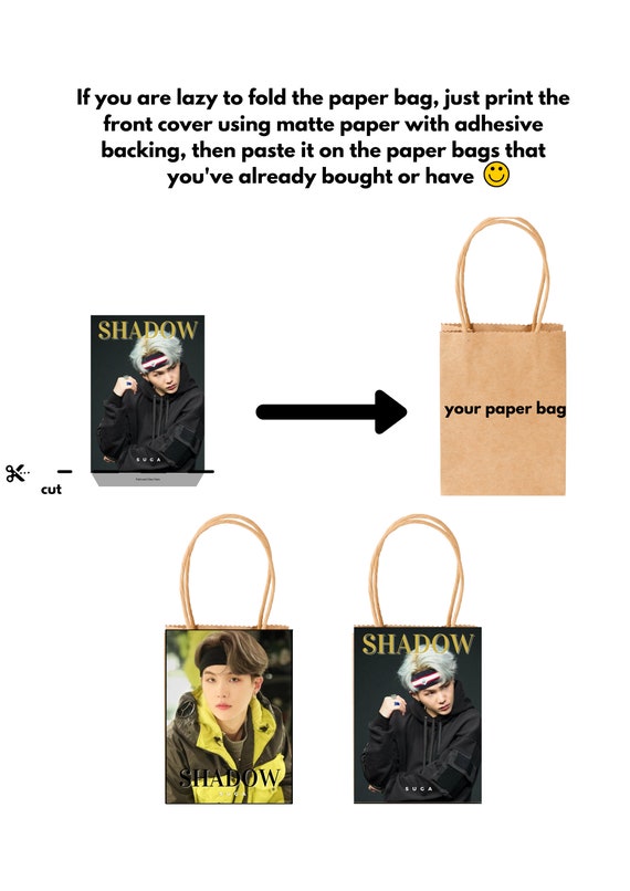 bts paper bag