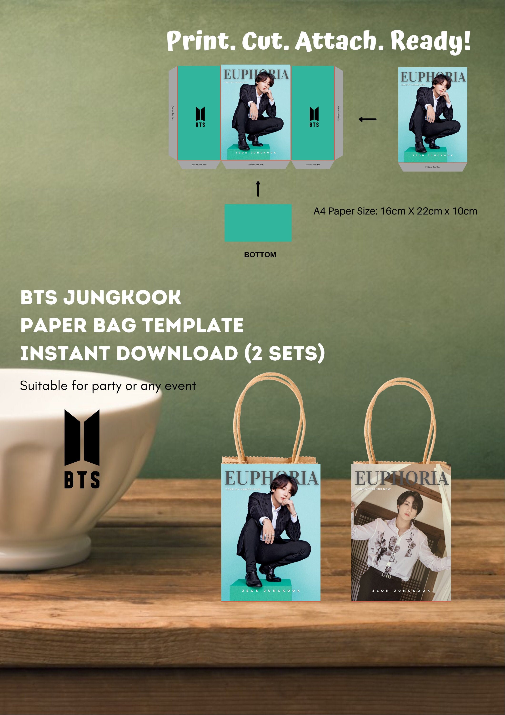 bts paper bag