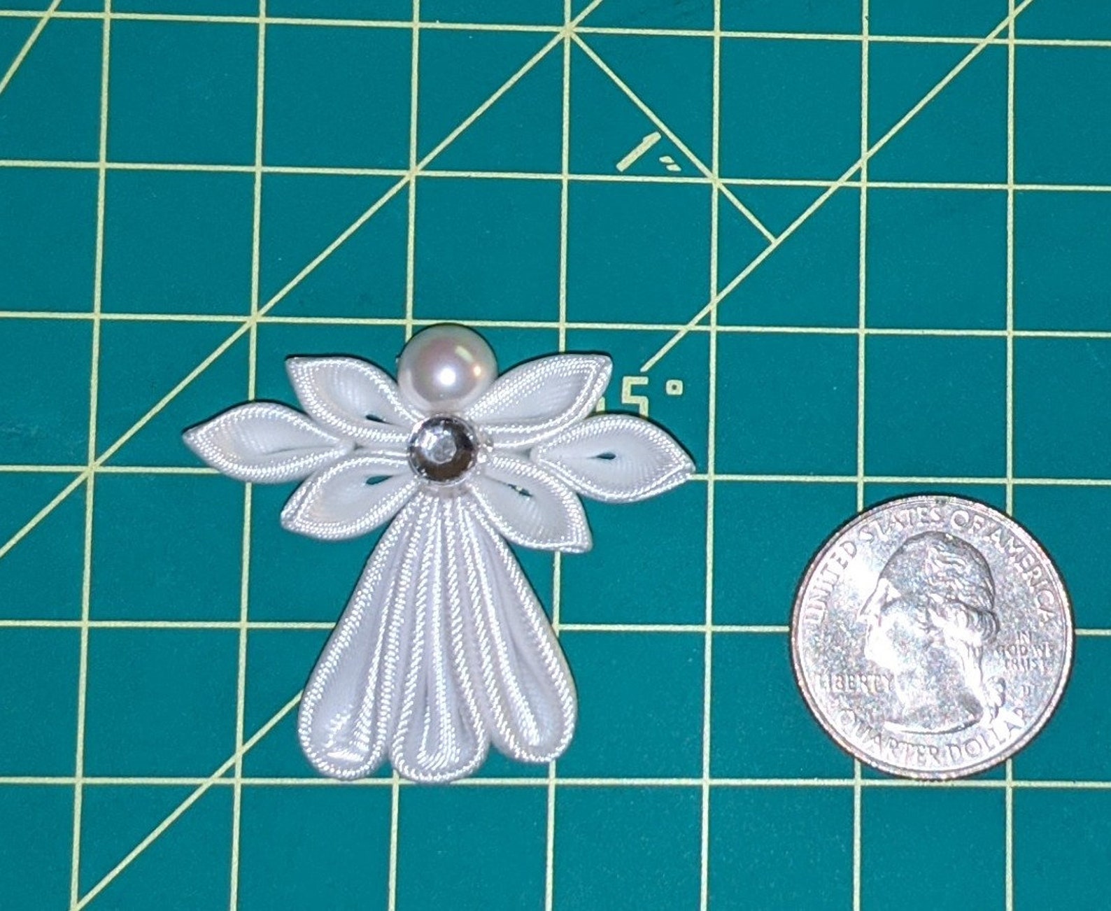 Mini Kanzashi Angel Kanzashi Kanzashi Angel Etsy
